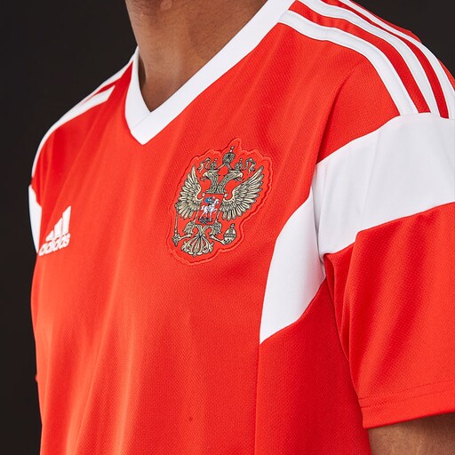 adidas Russia 2018 Home Shirt - Red/White image 4 |