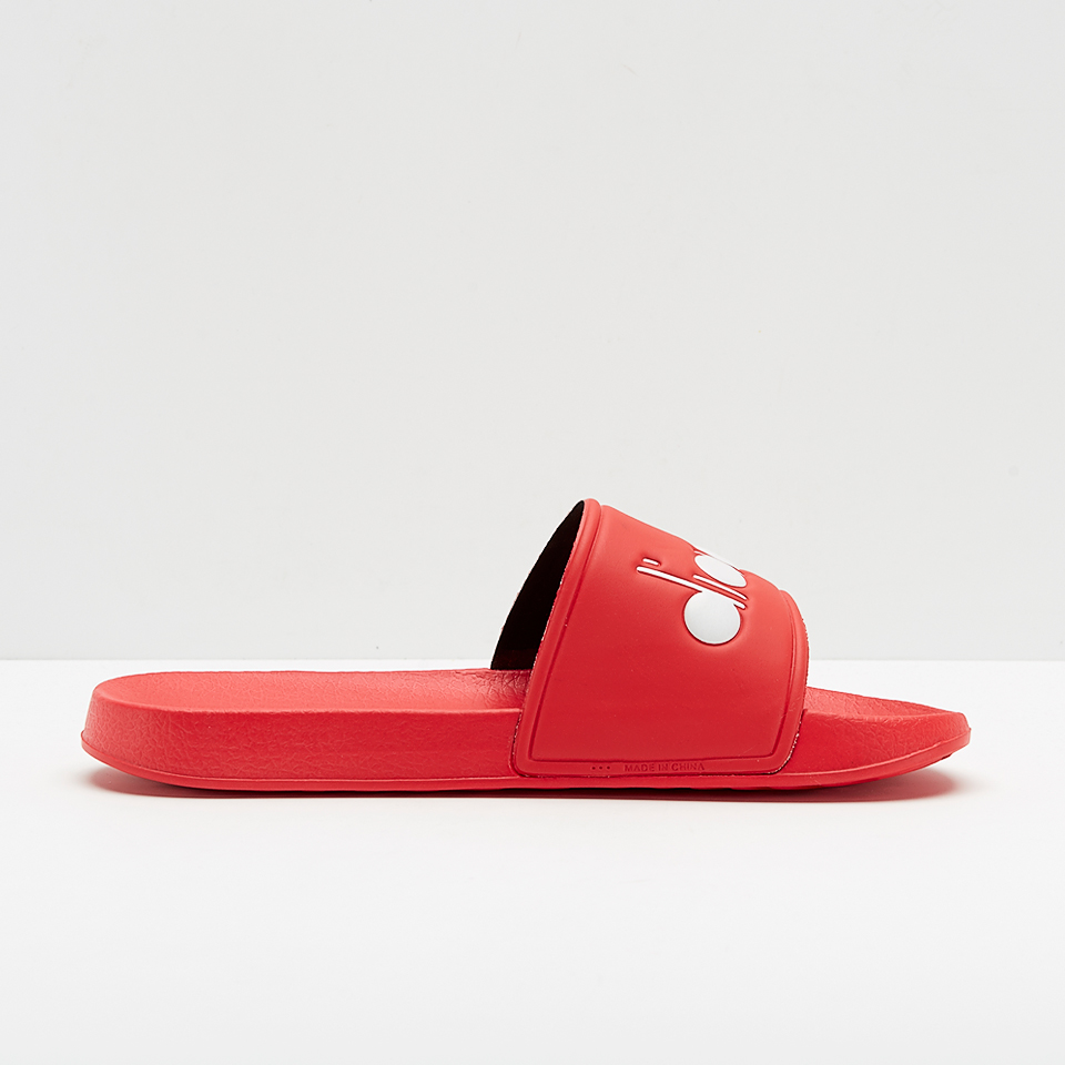 Claquettes Diadora Serifos 90 - Rouge - Chaussures homme | Pro:Direct Soccer