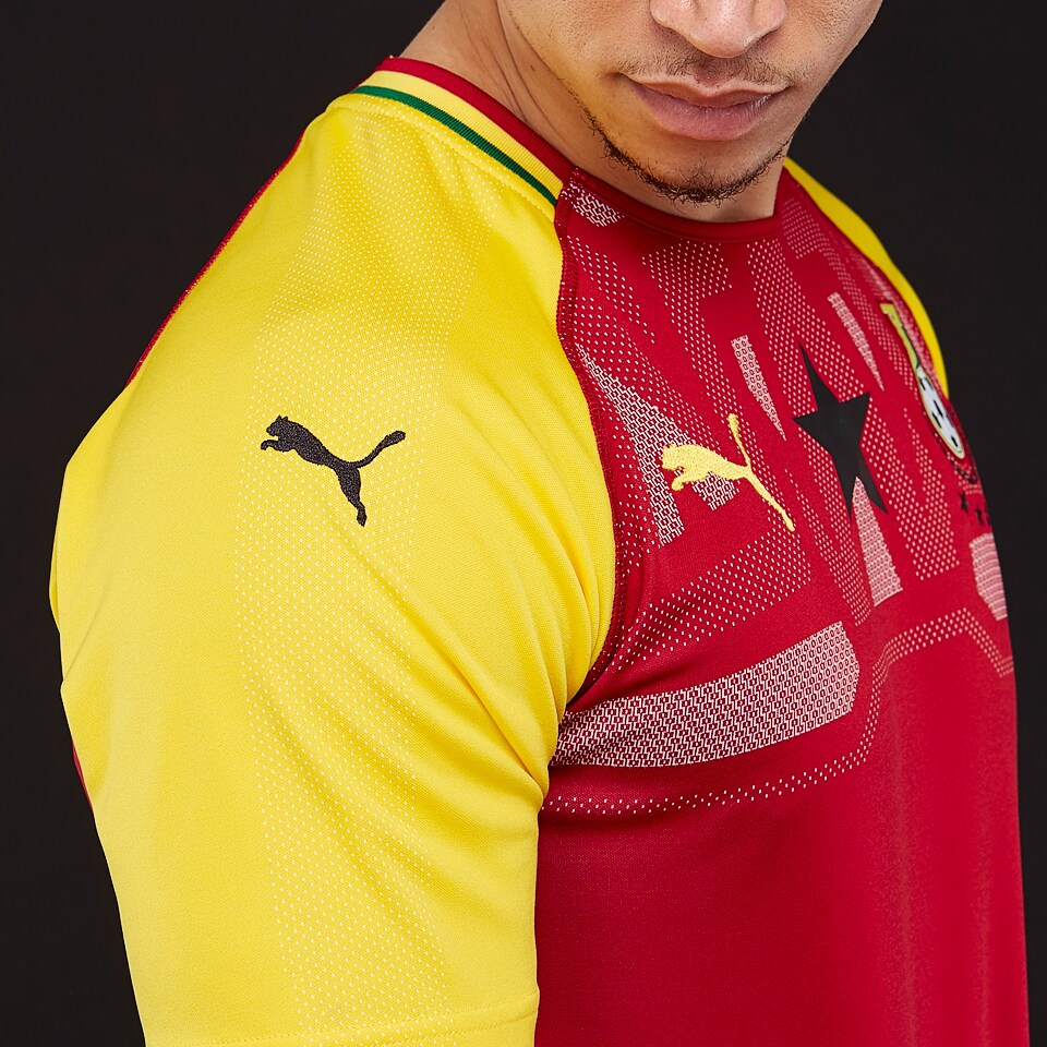 Puma GFA Ghana Jerseys SS Mens Clothing Jerseys 75243001