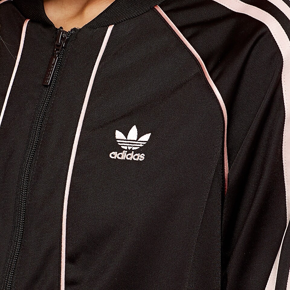 adidas Originals Womens Track Top Black Womens Clothing DN9102