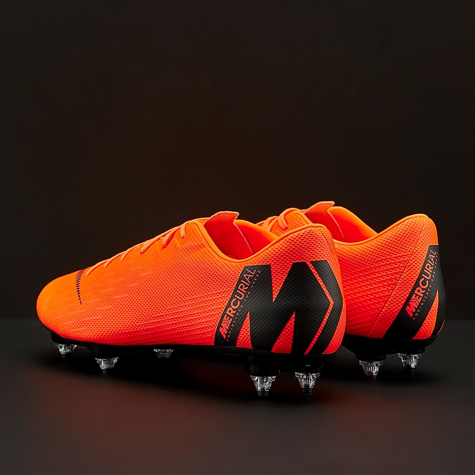 Nike Mercurial Vapor 12 Academy Sg Pro M AH7376-810 soccer shoes orange  orange