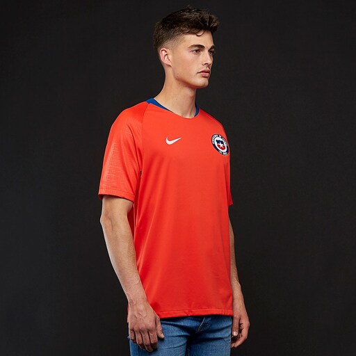 Nike Chile 2018 Stadium Home SS Jersey - Chile Red/White image 4 |