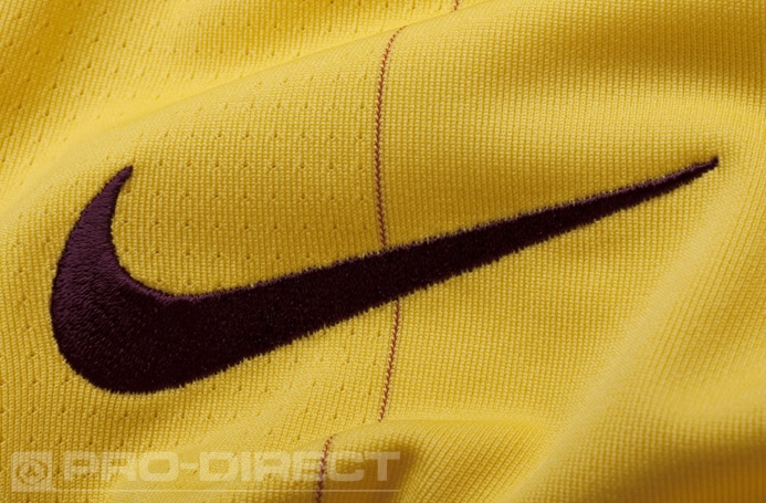 Arsenal Away 10/11 Nike Short Sleeve Jersey - Midwest Gold