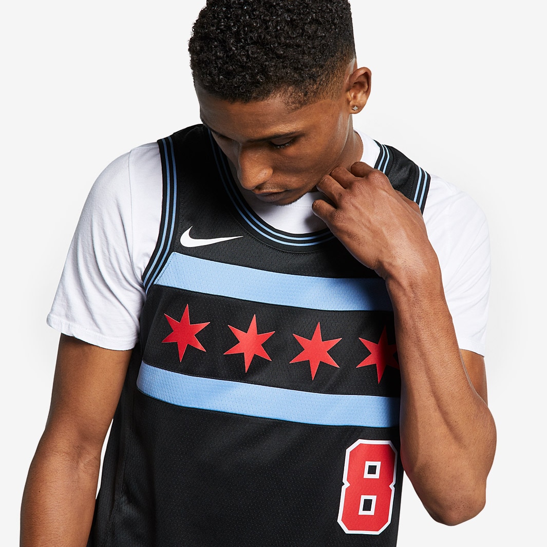 Chicago Bulls Zach LaVine Nike Black 2020/21 Swingman Jersey - City Edition  - JerseyAve - 市场
