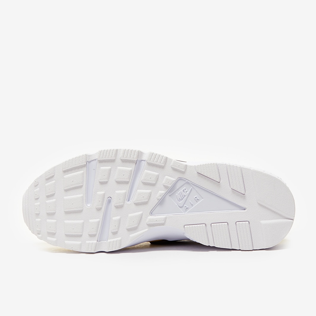 Nike Air Huarache Run Premium Zip Bright Citron Mens Shoes Retro Running