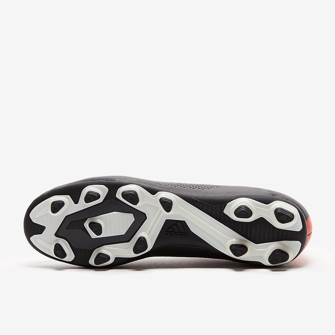 趣味 footballista 2018 adidas X 18.4 FG - Core Black/Off White/Active Red - Firm Ground