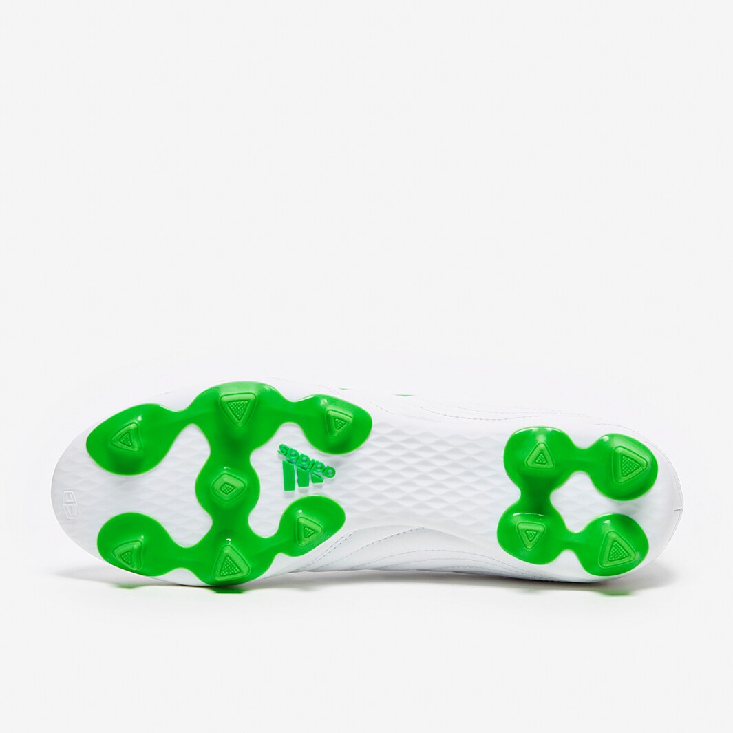 adidas Copa 19.4 FG - White/Solar Lime/White - Firm Ground