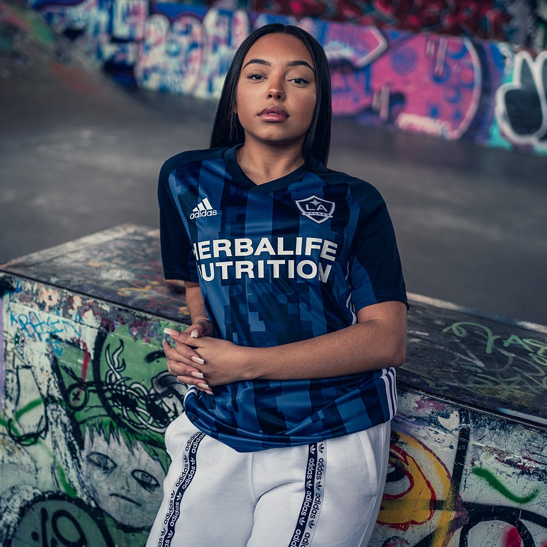  2019 Adidas LA Galaxy Away Jersey (Night Navy) (S