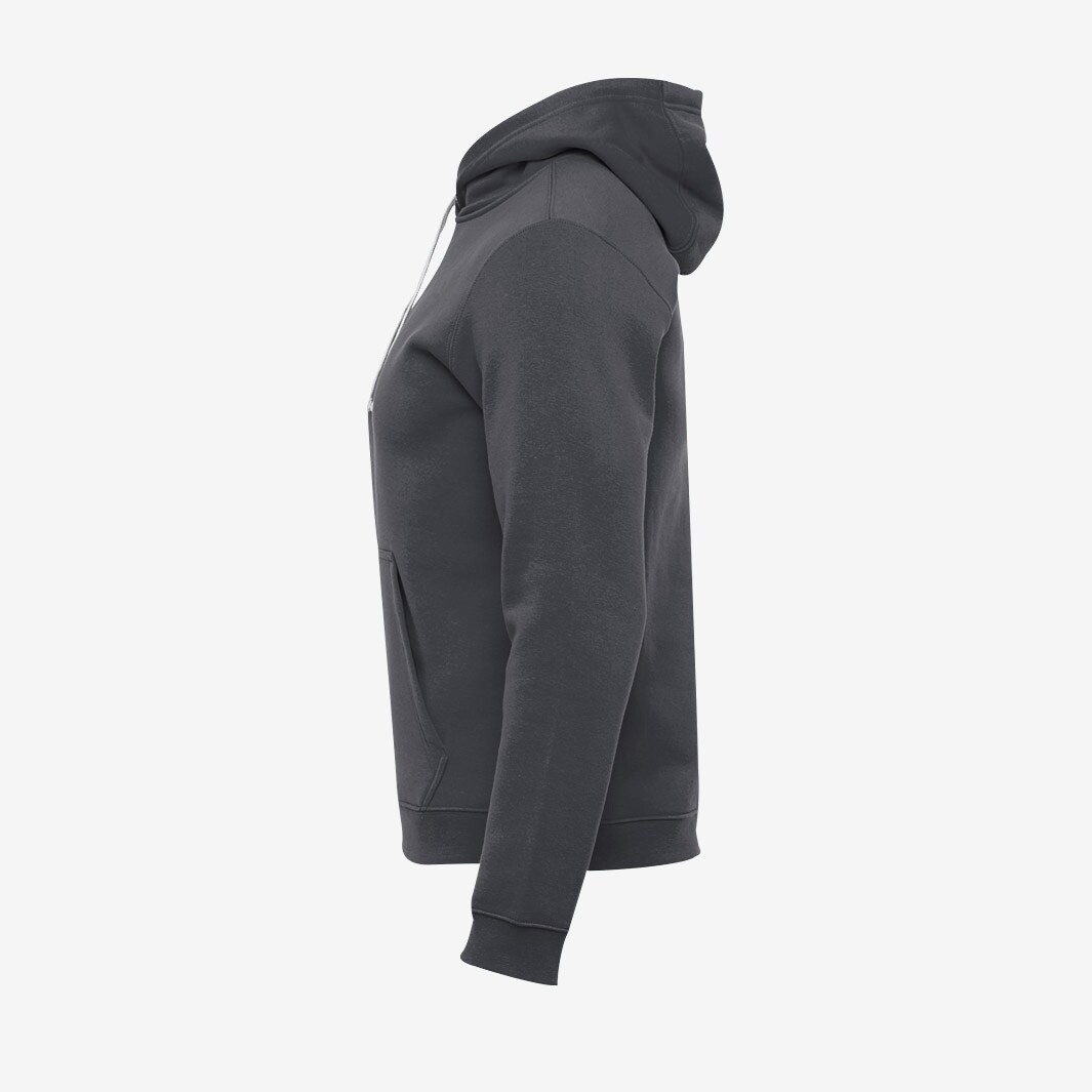 Nike Club 19 Hoody Charcoal Heather/Anthracite/White Mens Football Teamwear Hoodies