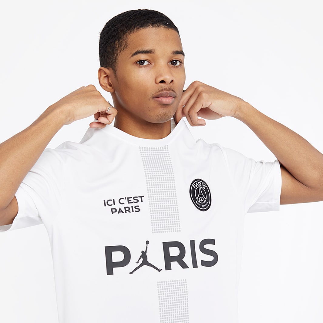paris jordan shirt white