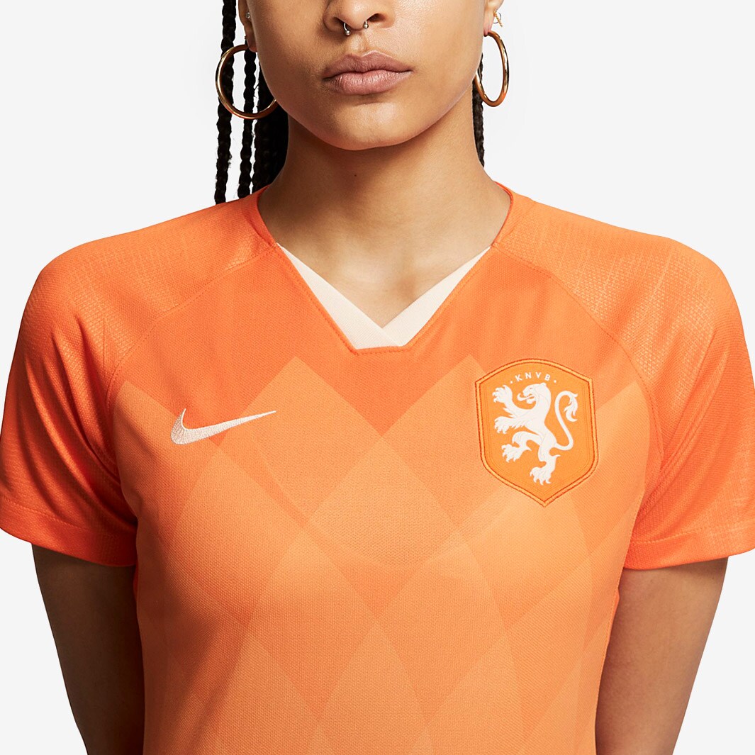 Nike Netherlands Home Stadium Jersey World Cup 2014 [Safety Orange] (L)