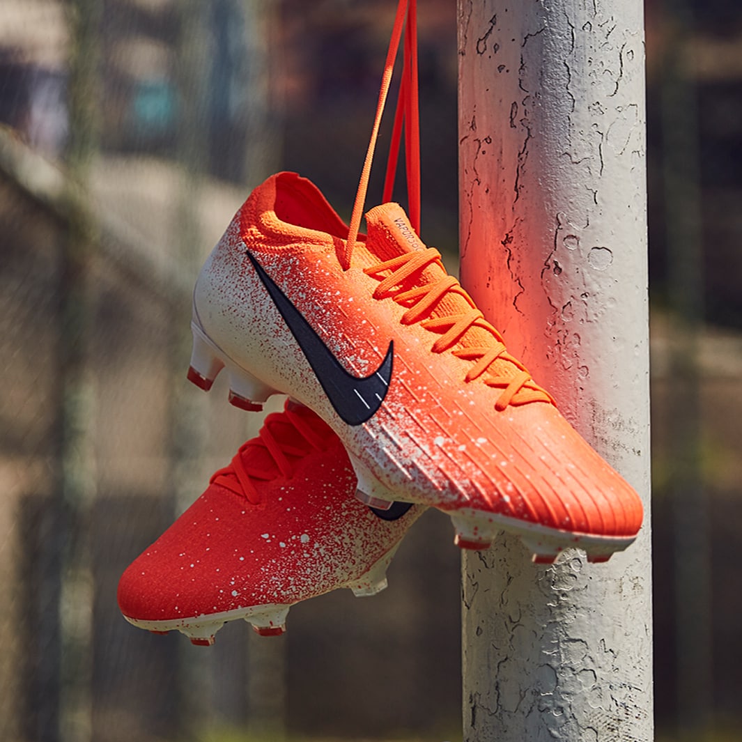 NIKE MERCURIAL VAPOR 12 Elite FG – Hyper Crimson - Soccer Plus