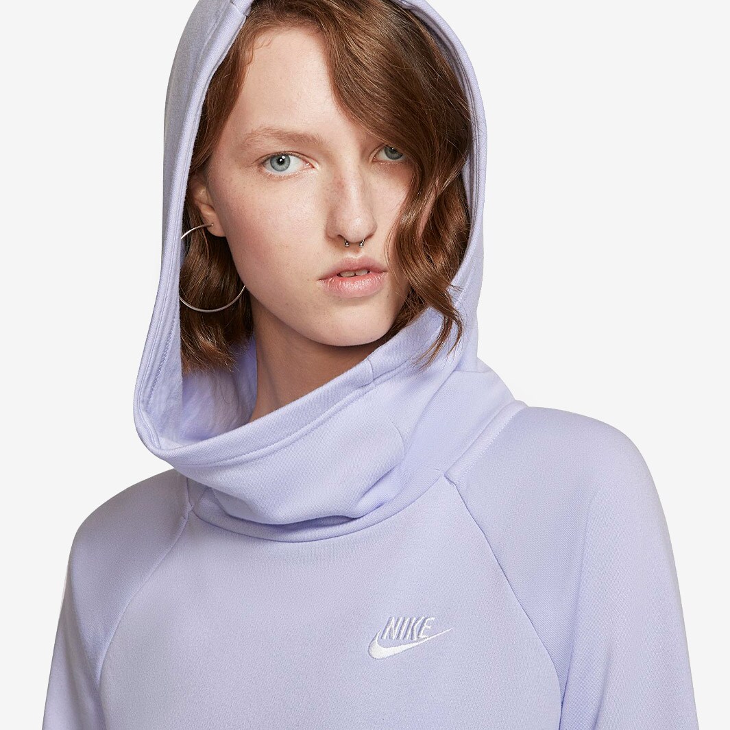 Nike Sportswear Womens Essential Fleece - Lavender White - Womens 