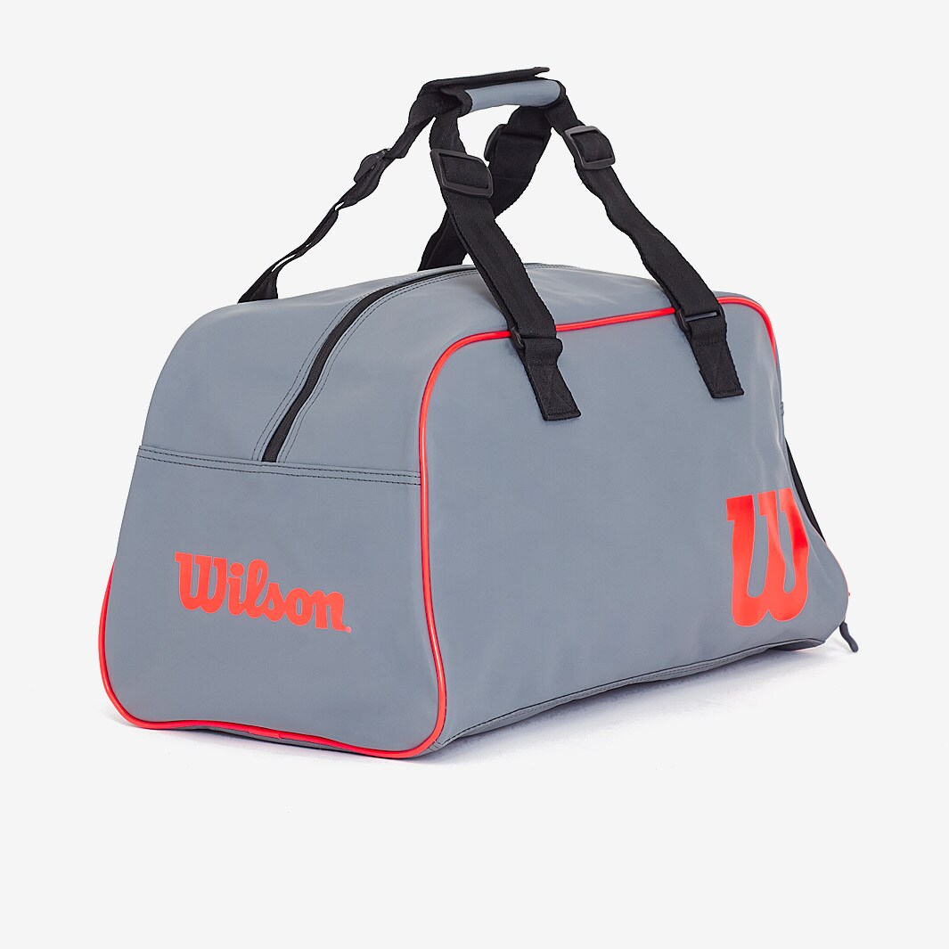 Wilson Clash Duffle Silver/Red Bags & Luggage