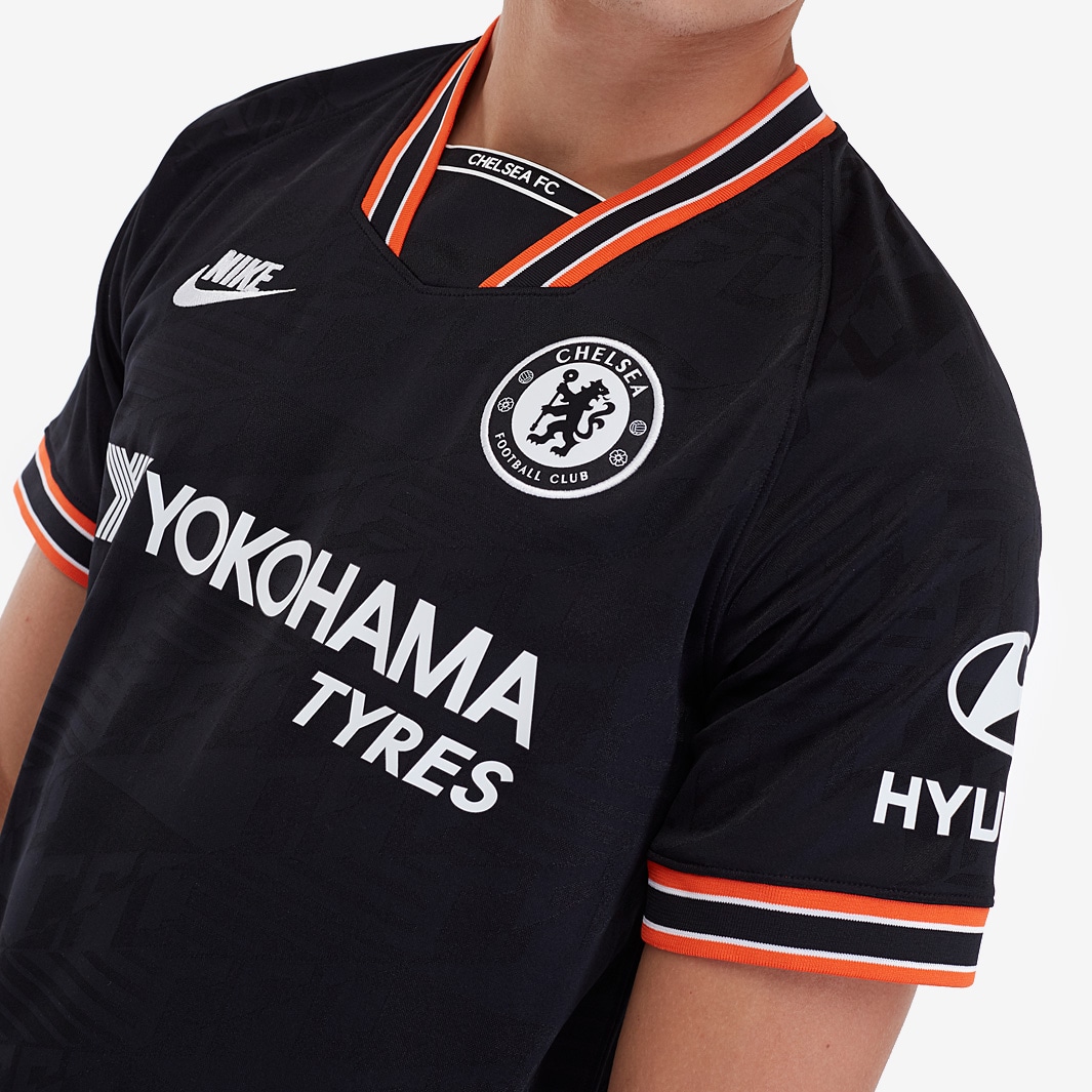 Nike Men's Chelsea 19/20 Third Jersey Black/White – Azteca Soccer