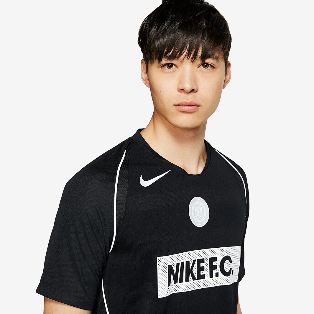Nike FC Home Jersey SS - Black/Black/White/White - Jerseys - Mens