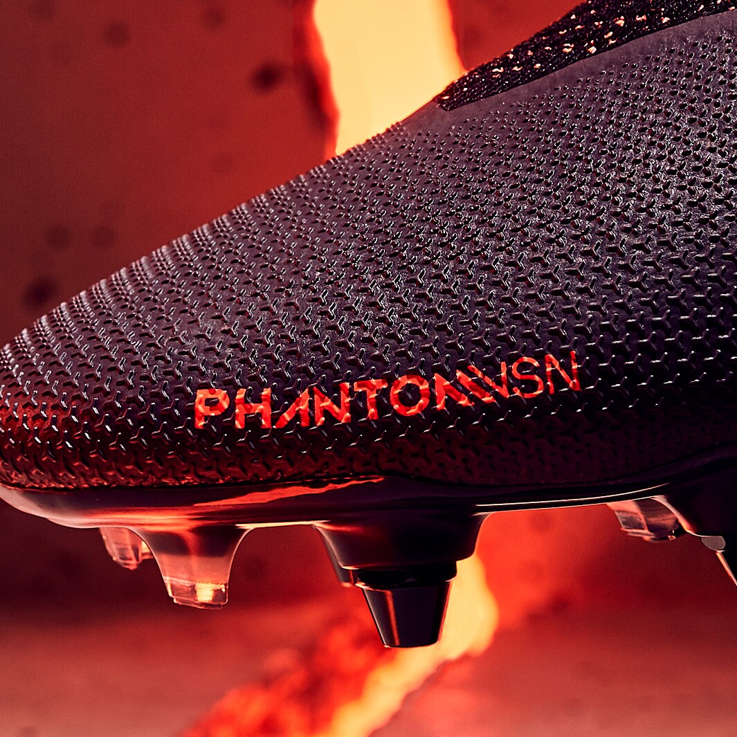 Nike Phantom VSN Elite DF SG-PRO AC - Grigio Scuro/Mango Acceso