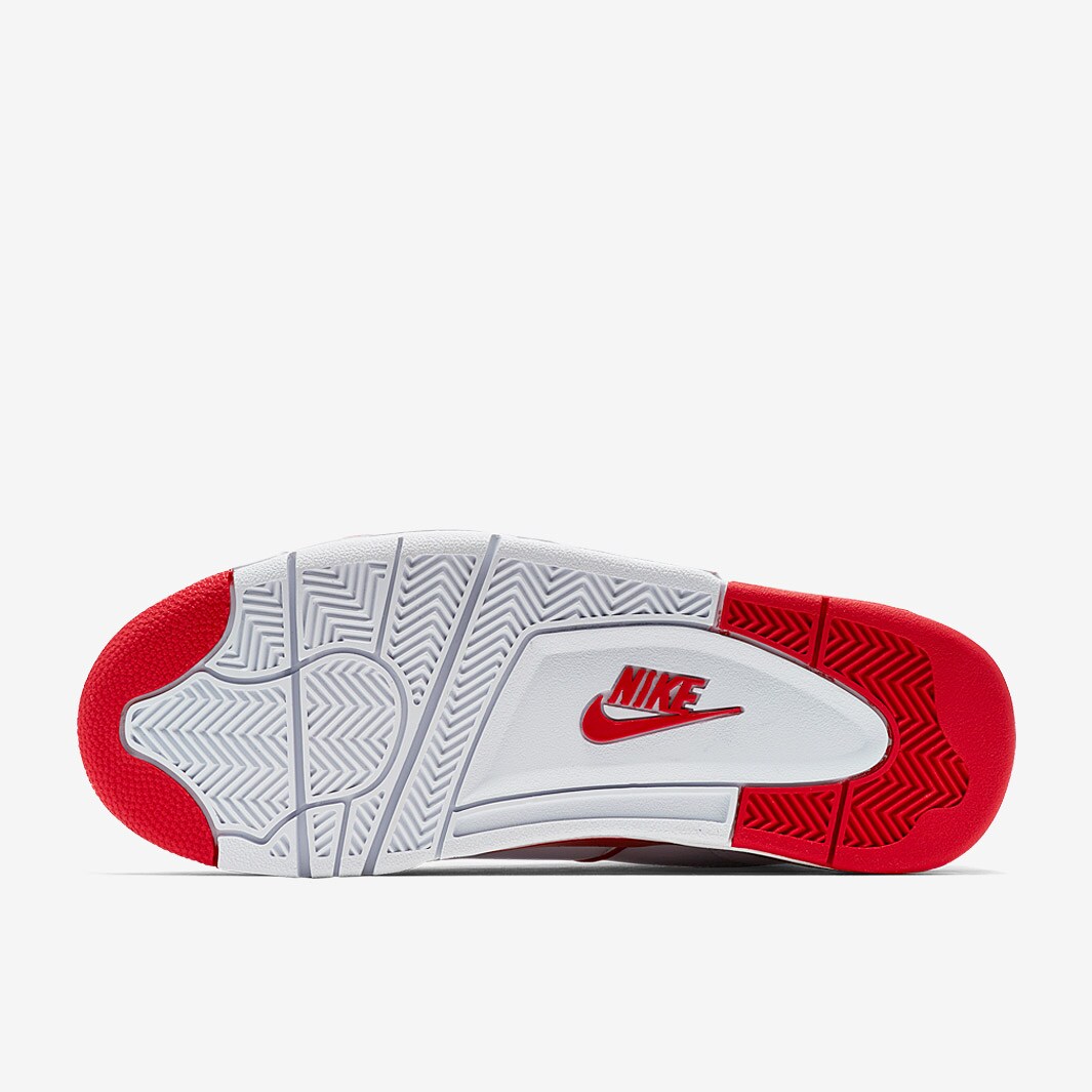 nike air flight 89 white university red