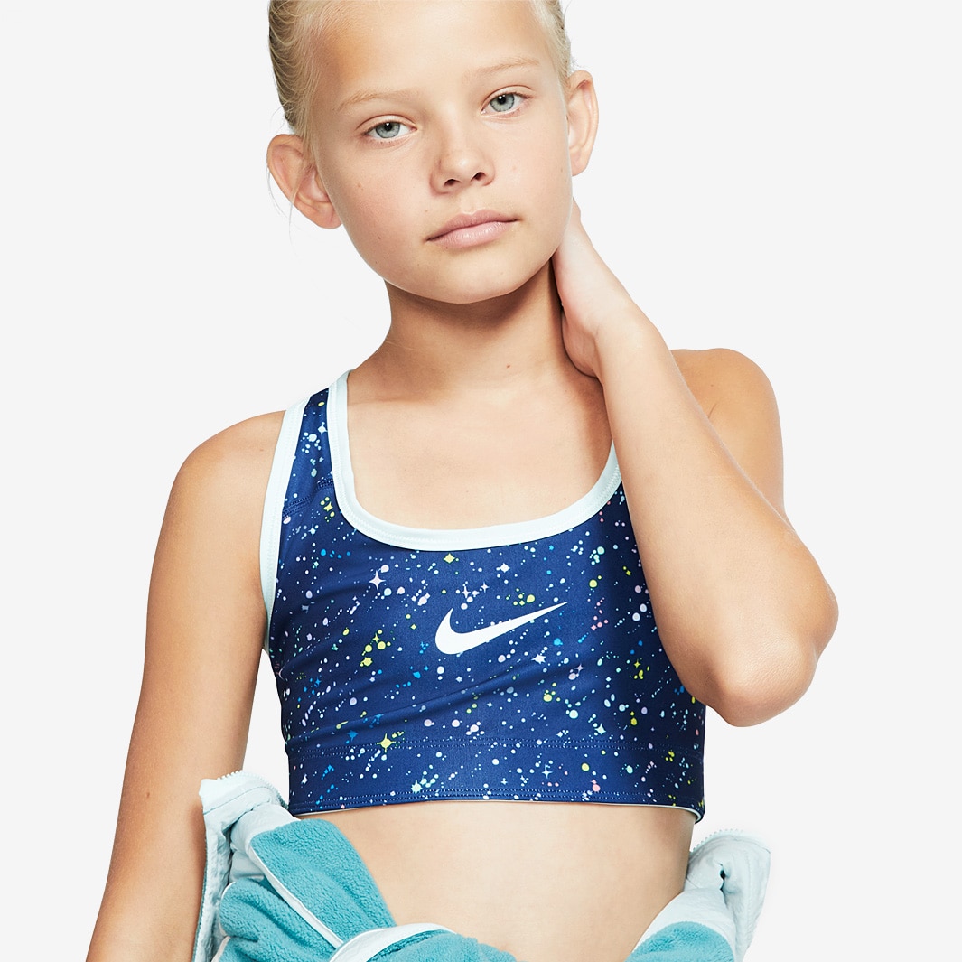 Buy Nike Kids' Just Do It Reversible Sports Bra (Older Kids) Blue in KSA  -SSS