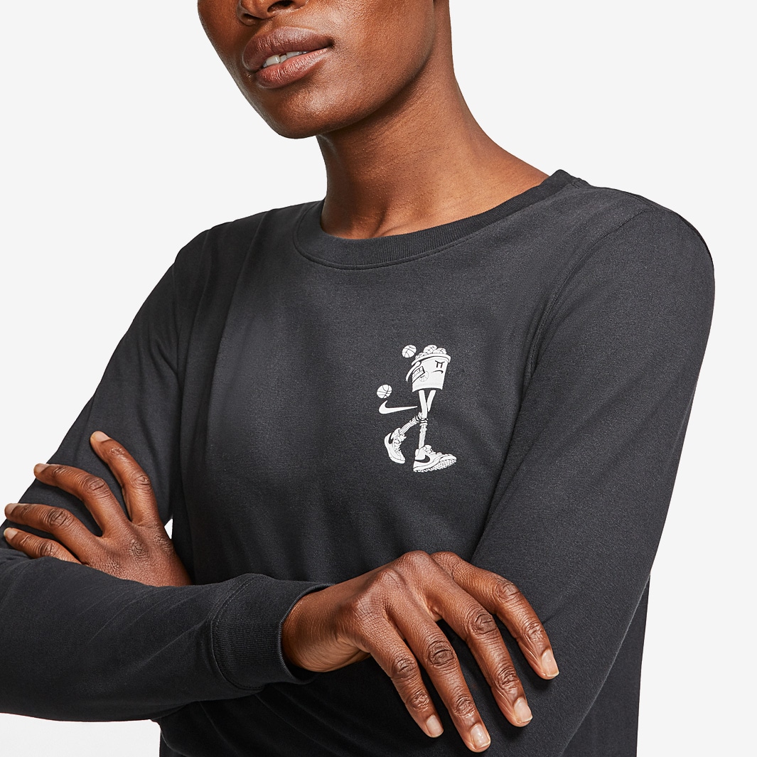 Womens Clothing Nike Womens Walking Buckets Dry Tee Black TShirts