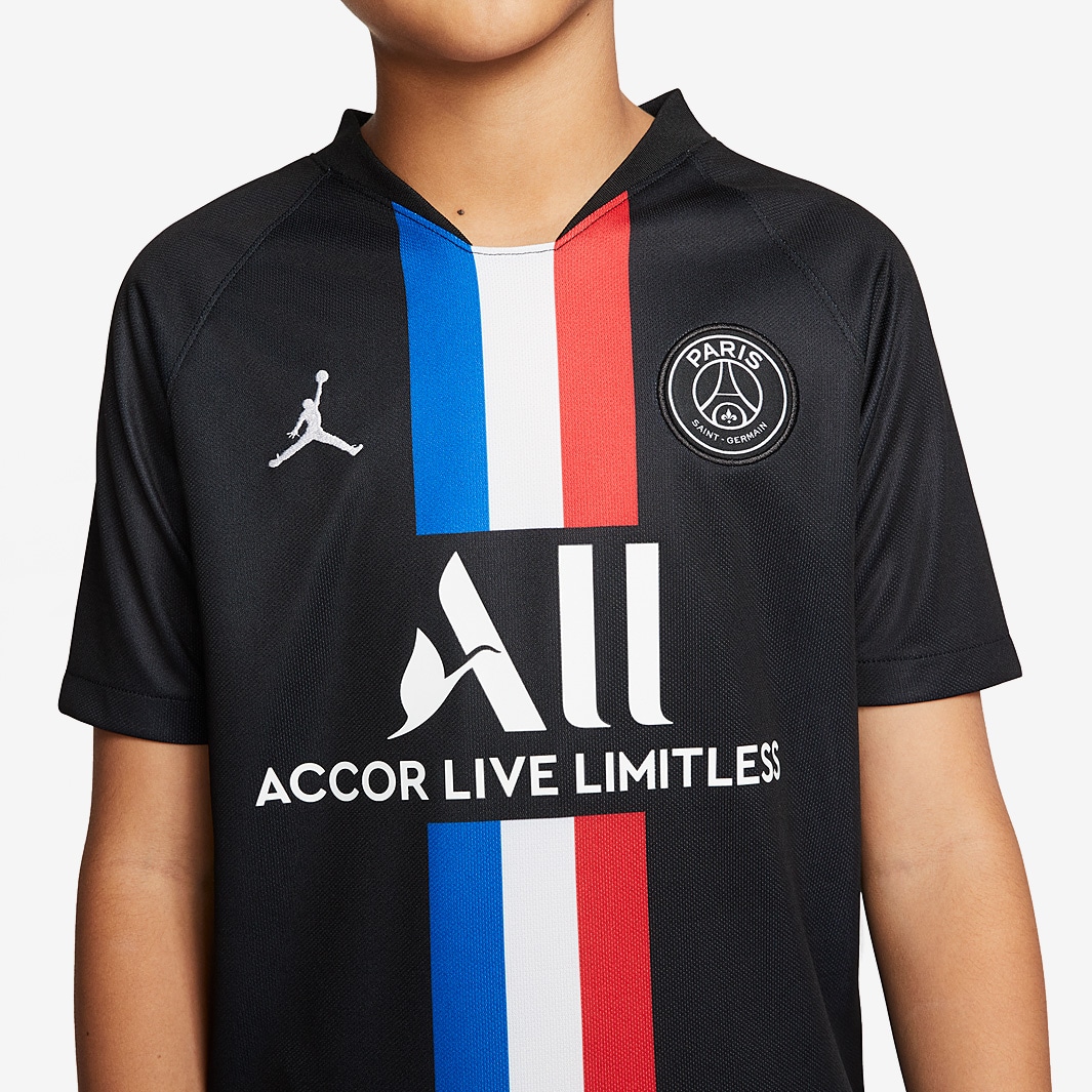 Habitar instalaciones Derritiendo Camiseta 4ª Equipación Jordan Paris Saint-Germain 2019/20 Stadium para  Niños - Negro/Blanco - Ropa para la Afición | Pro:Direct Soccer