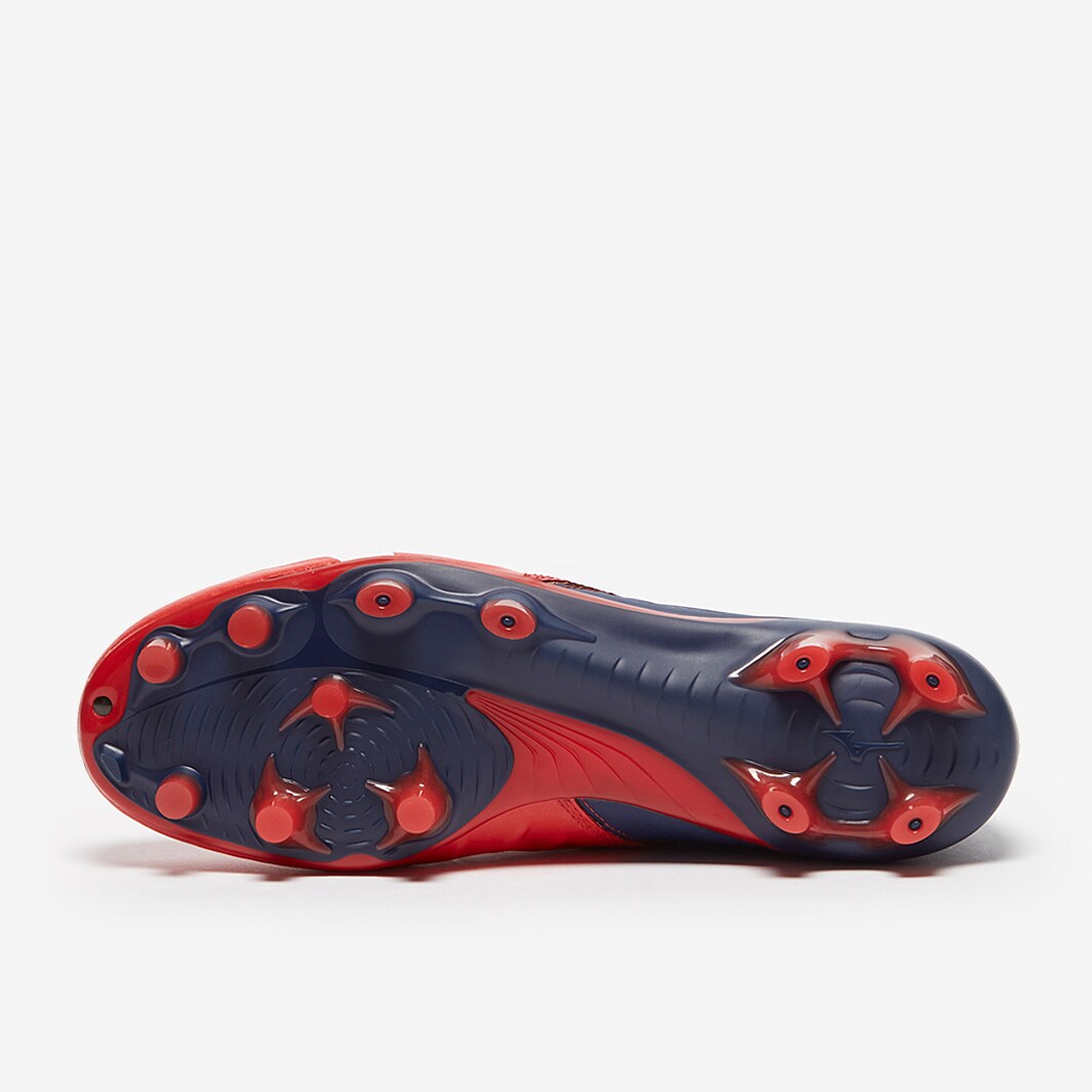 Mizuno Rebula 3 Made In Japan FG - Red/Navy - Mens Cleats |