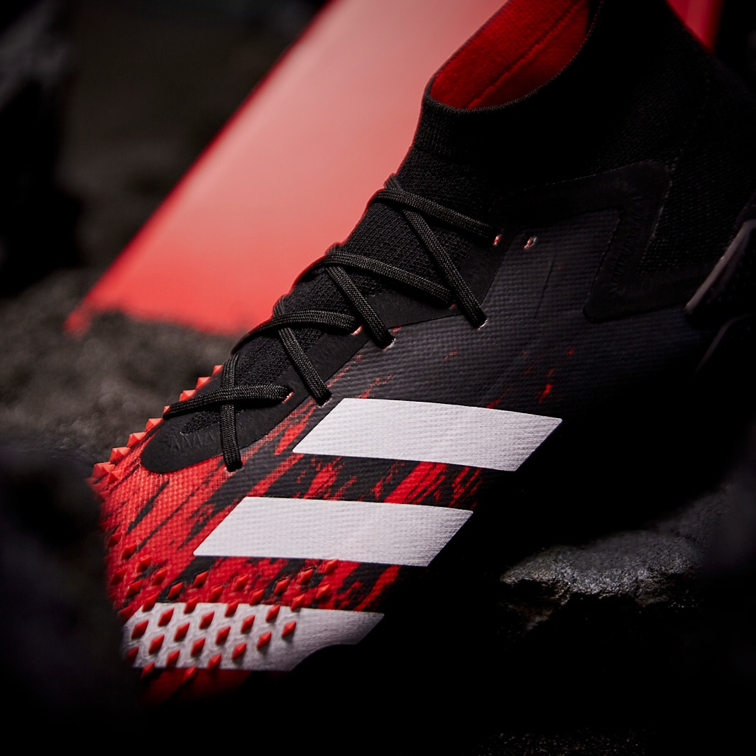 adidas Predator Mutator 20.1 FG - Core Black/Footwear White/Active Red -  Firm Ground - Mens Boots | Pro:Direct Soccer