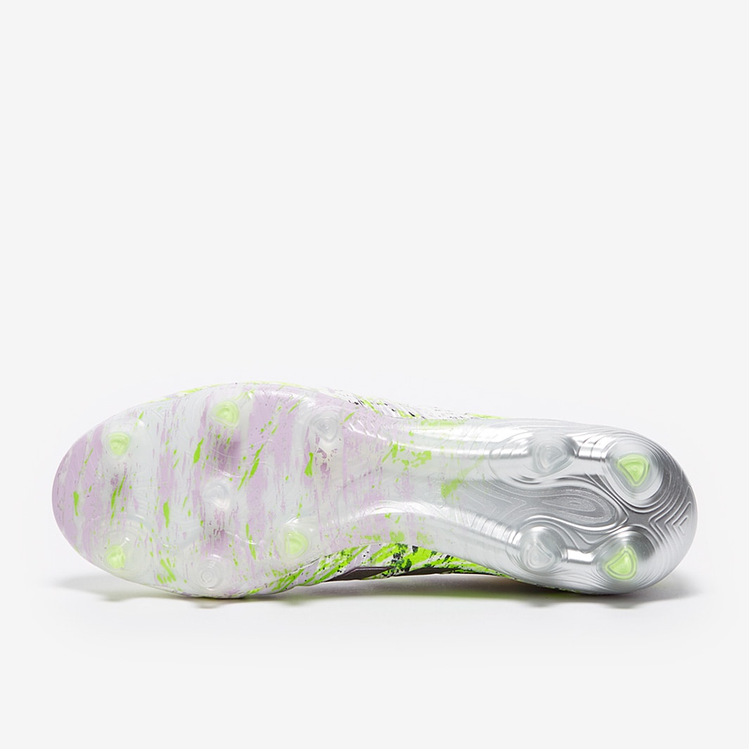 adidas Copa 20+ FG - Footwear White/Core Black/Signal Green