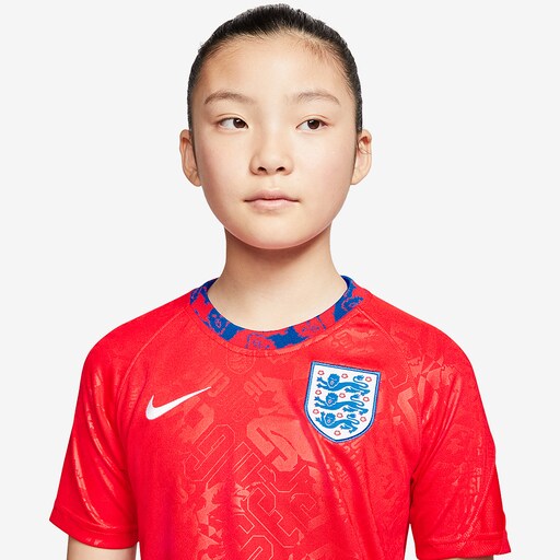 Nike Kids England 2020 Dry Top SS PM - Challenge Red/White image 4 |