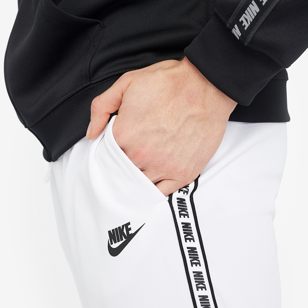 nike repeat poly knit crew blanc