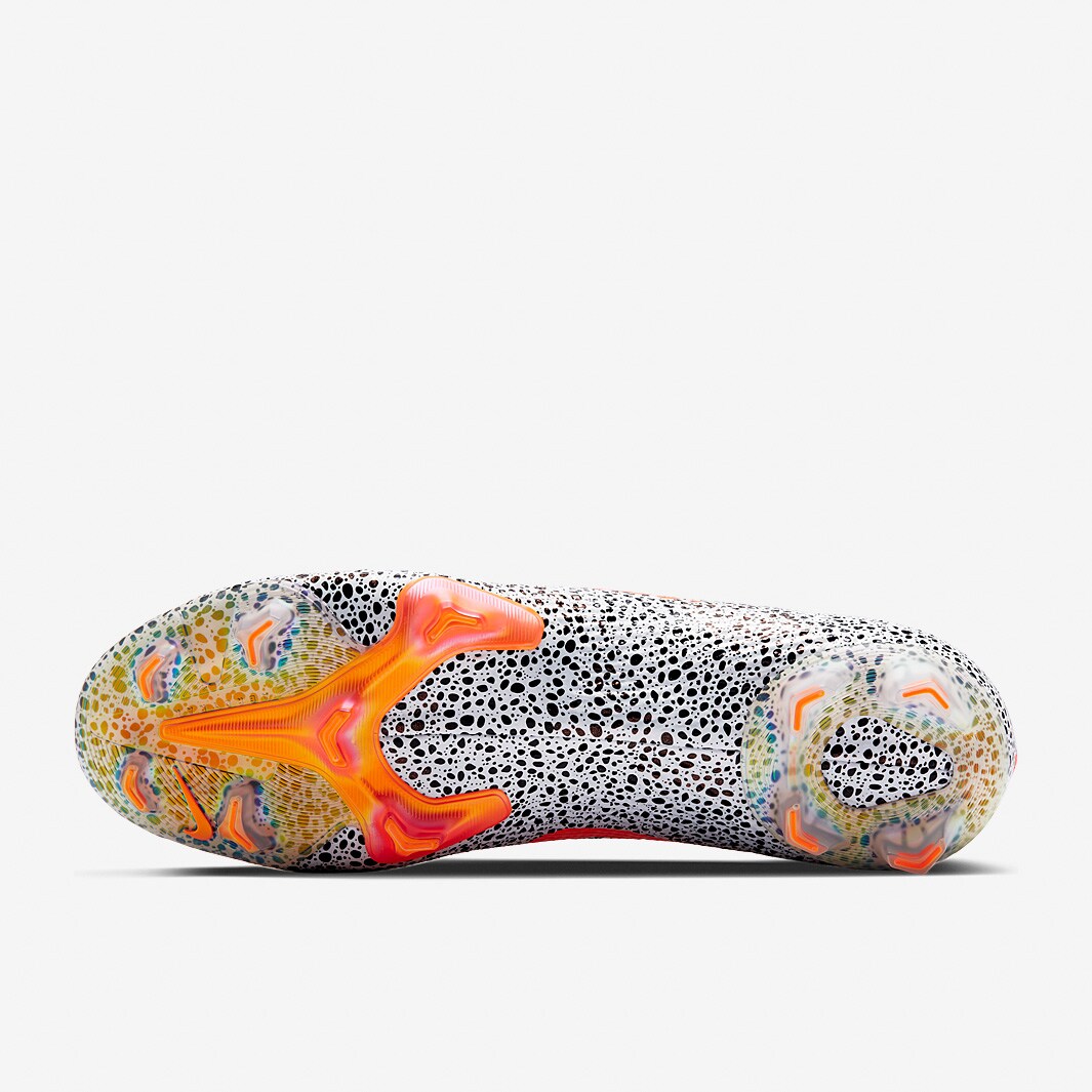 Nike Mercurial Vapor 13 Elite FG CR7 Safari - White/Total Orange/Black  LIMITED EDITION