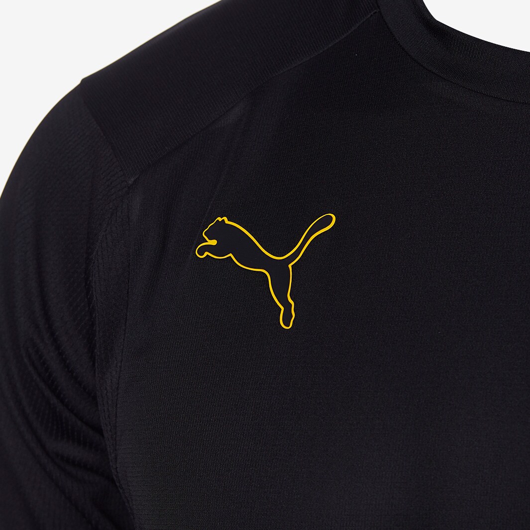 Puma Worker Bee Shirt - Mens Clothing - Shirts - Black/Yellow | Pro:Direct  Soccer