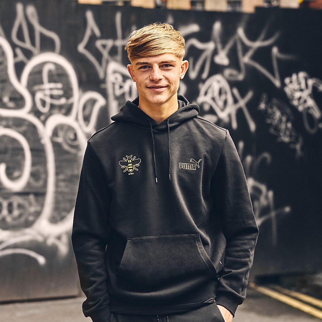 Puma Worker Bee Hoodie - Schwarz - Herrenbekleidung | Pro:Direct Soccer