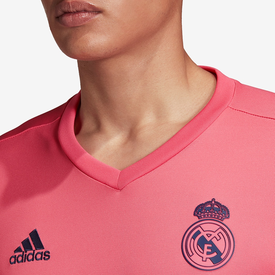 adidas Real Madrid 20/21 Auswärtstrikot - Spring Pink - Herren