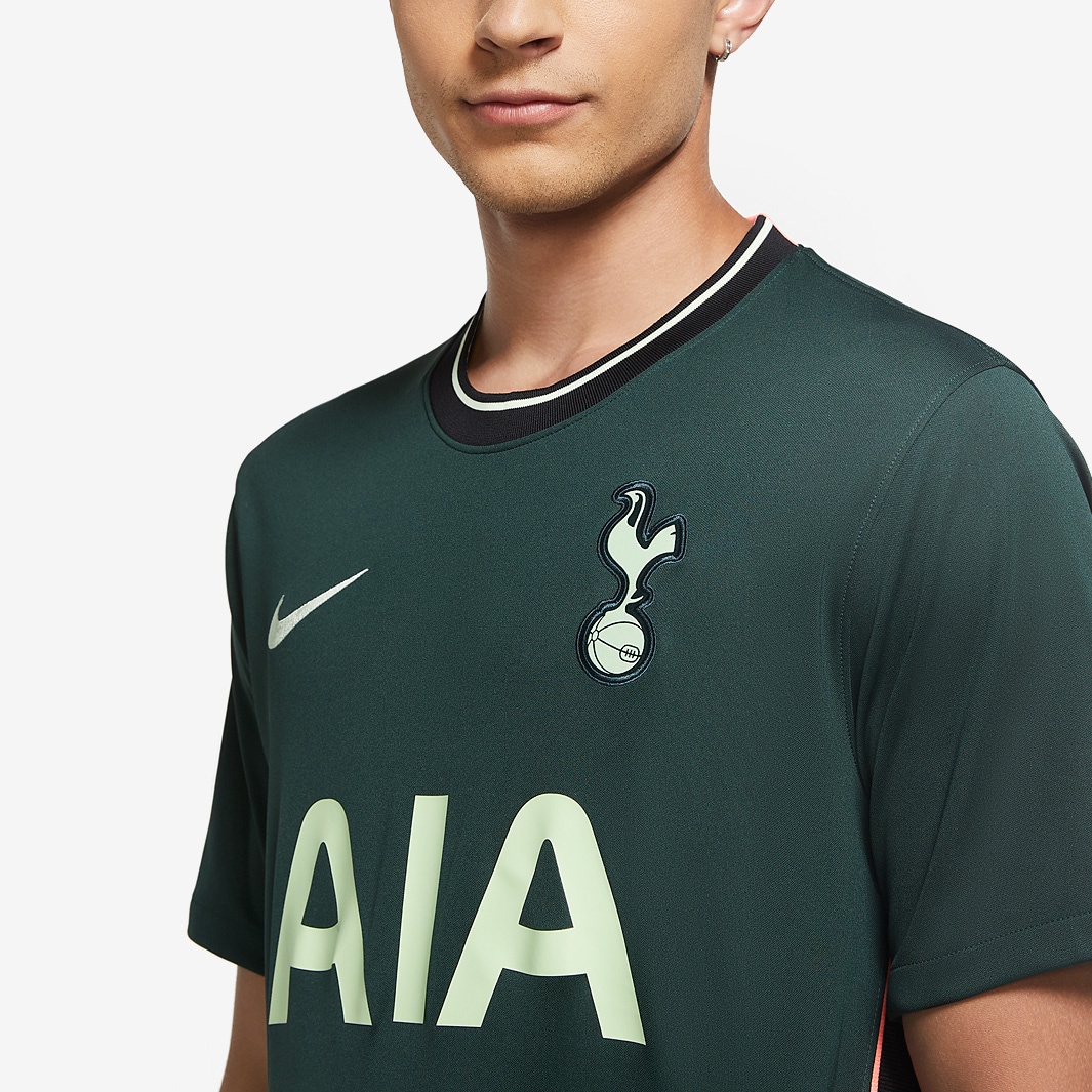 Nike Tottenham Hotspur 20/21 Away Stadium jersey - Pro Green/Barely Volt -  Mens Replica - Tops