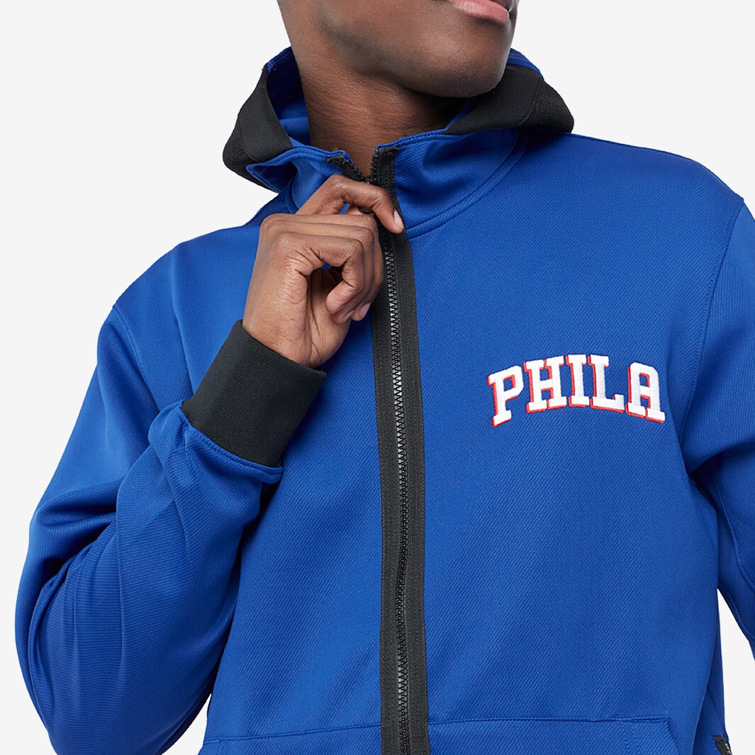 sixers therma flex hoodie