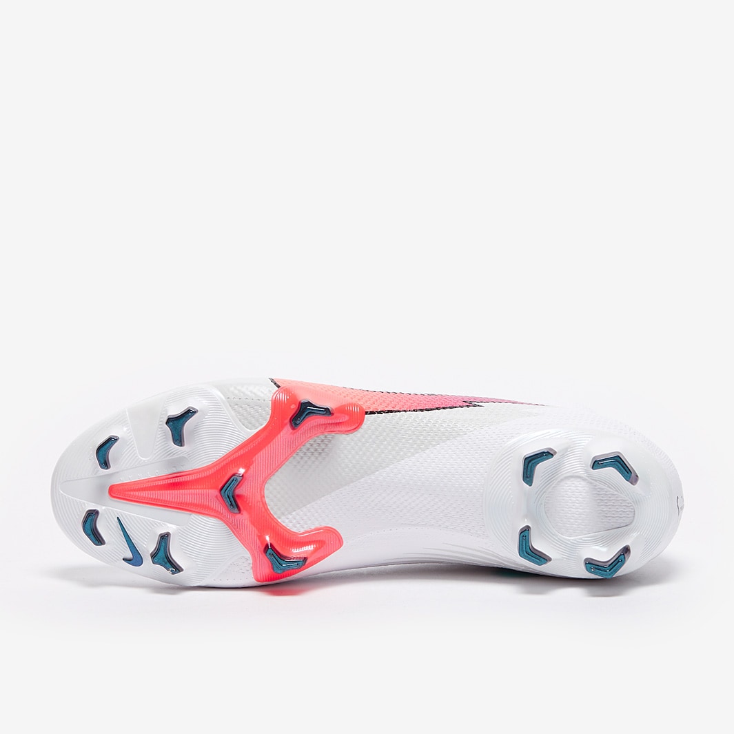 Nike Mercurial Superfly VII Pro FG - White/Flash Crimson