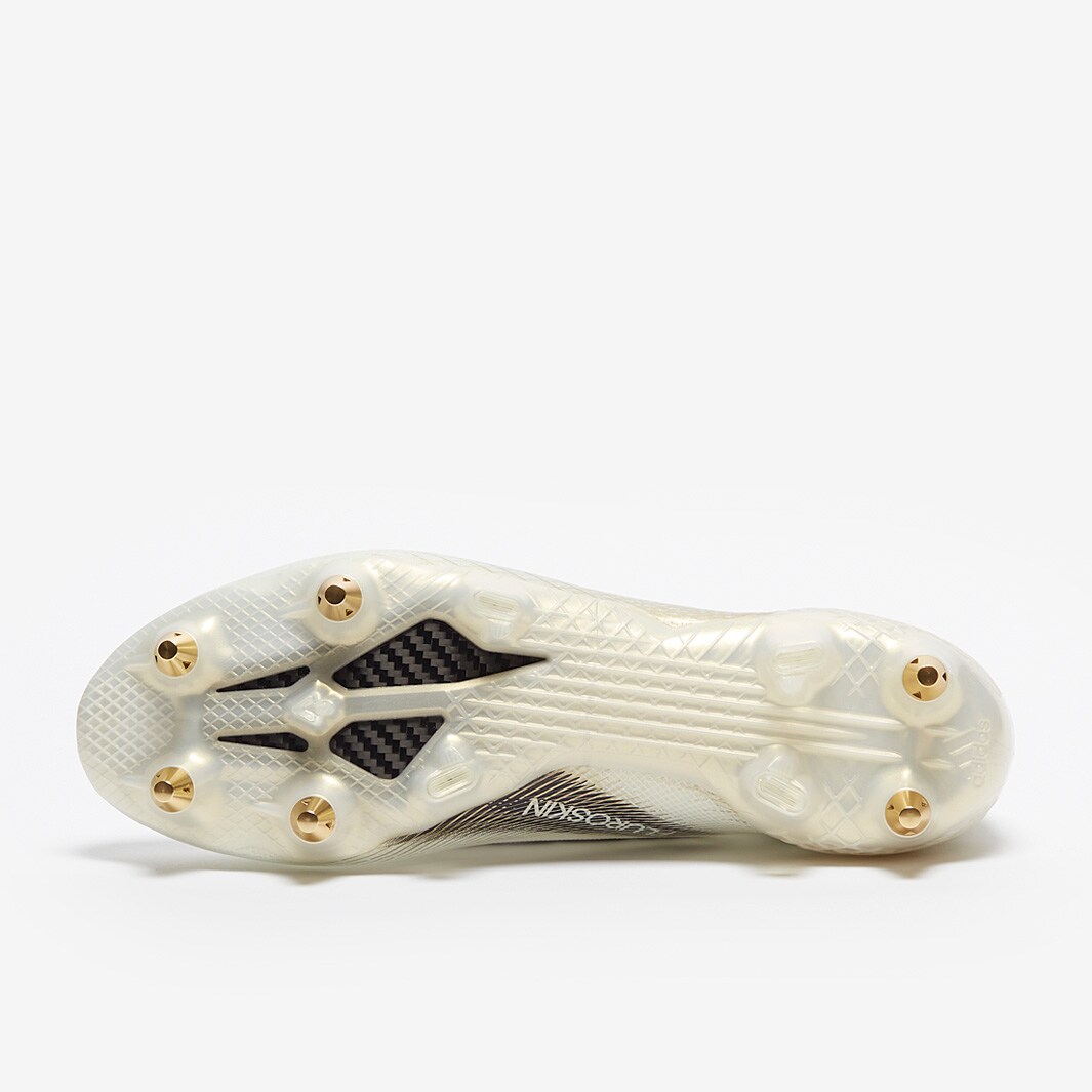 adidas X Ghosted .1 SG - White/Core Black/Metallic Gold