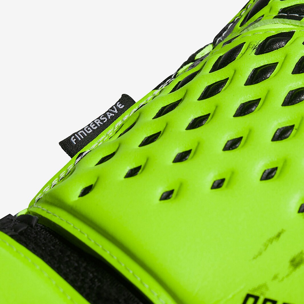 adidas Predator Match FS Signal Green/Black/White Mens GK Gloves