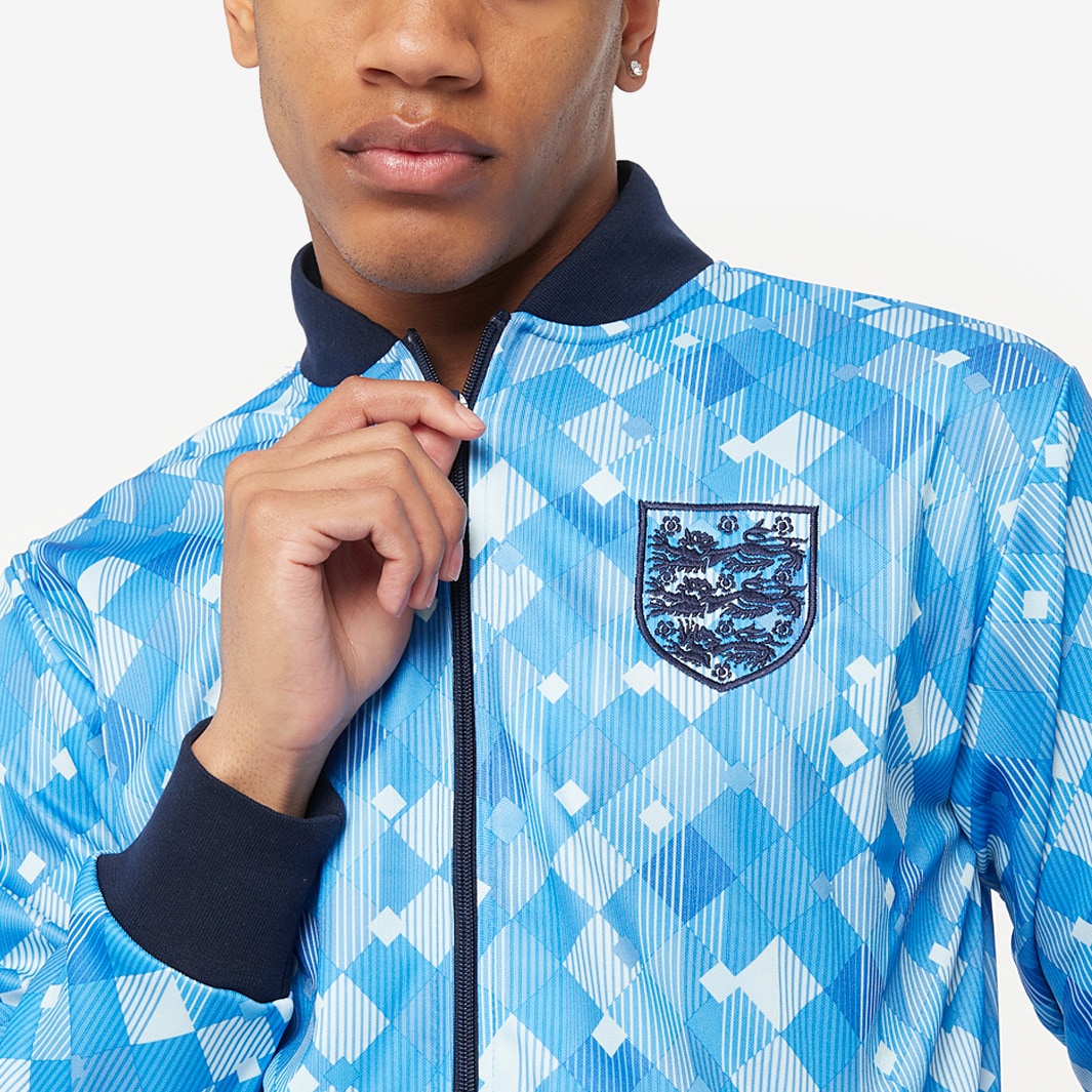 Score Draw Retro England Track Top Vintage England Italia 90