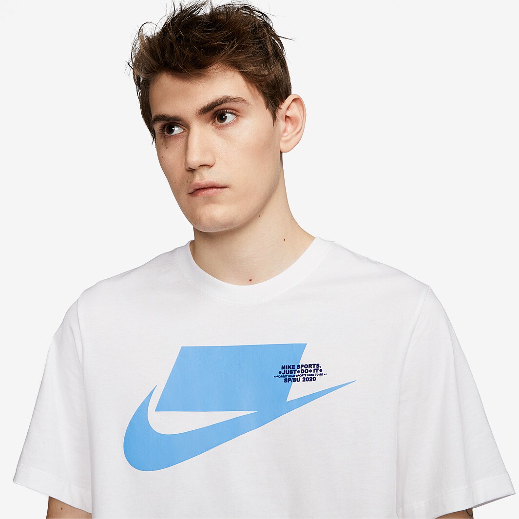 University blue deals nike shirt