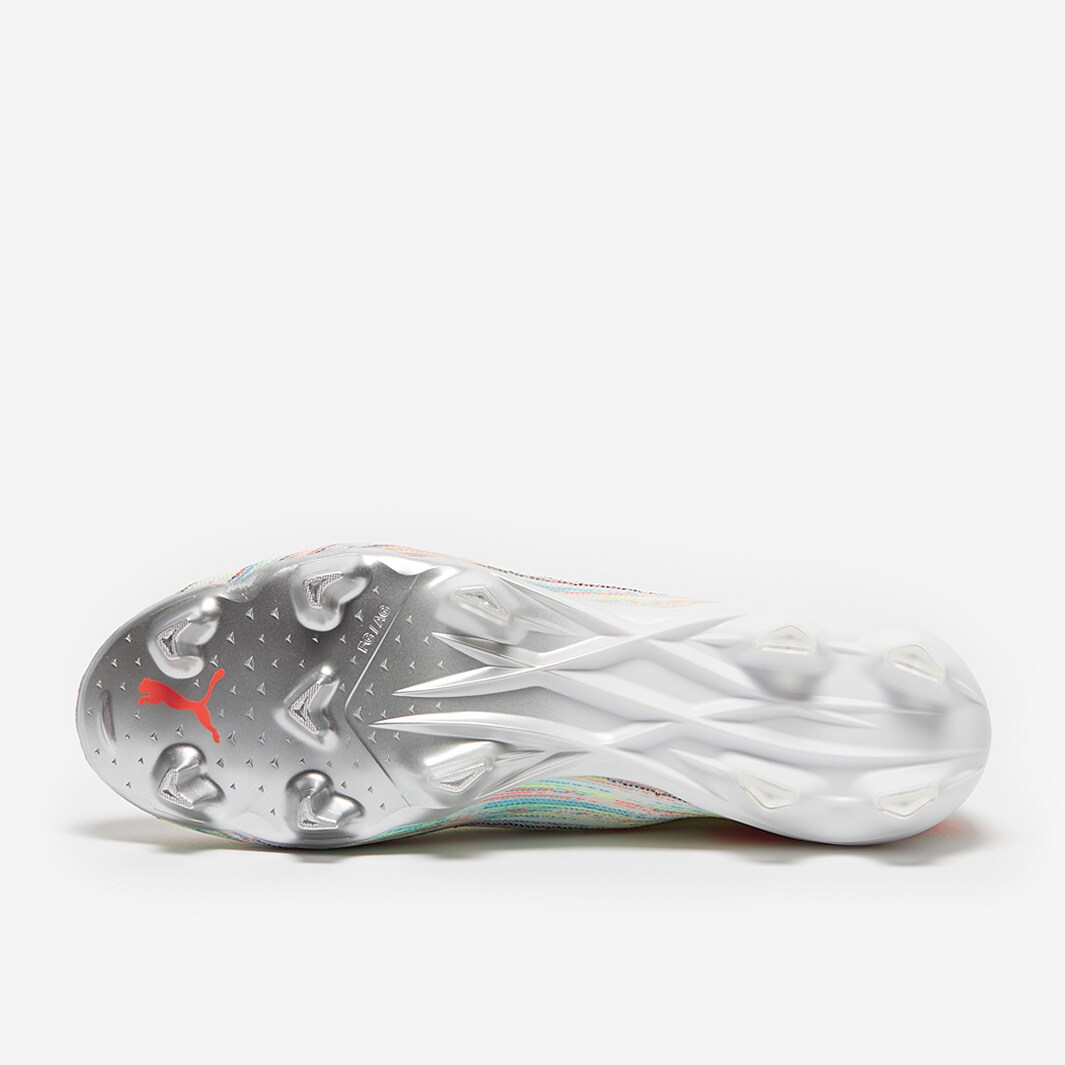 Puma Ultra 1.2 FG/AG - White/Red Blast/Silver - Firm Ground
