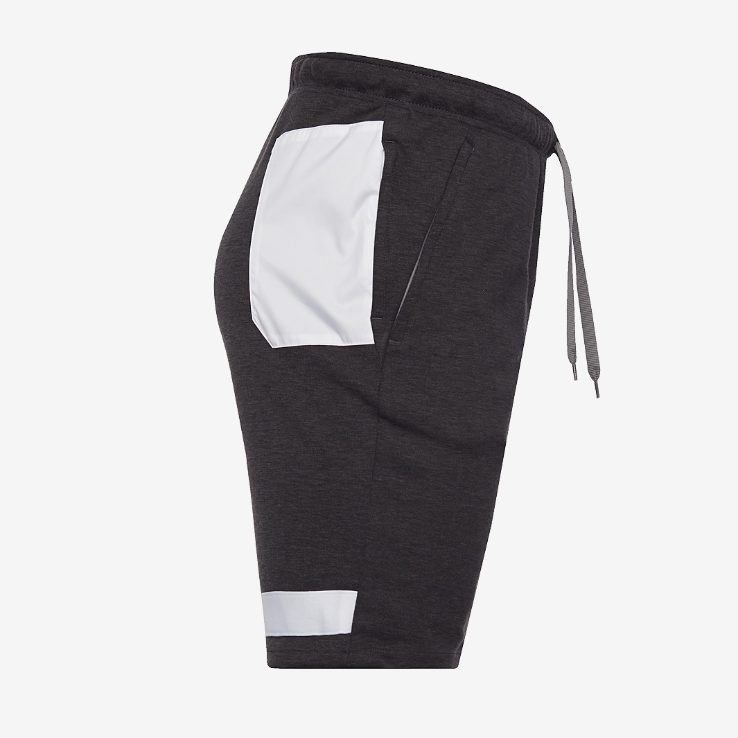 Nike Dri-FIT Strike 21 Fleeced Short - Black/Heather/White - Mens ...