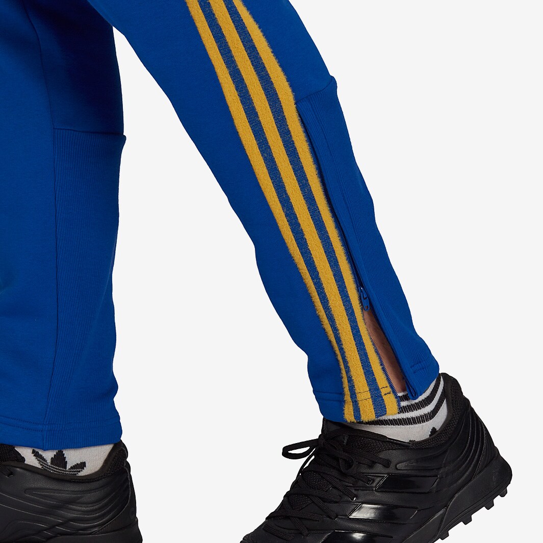 adidas Boca Juniors Icons Pant Power Blue Bottoms Mens Replica