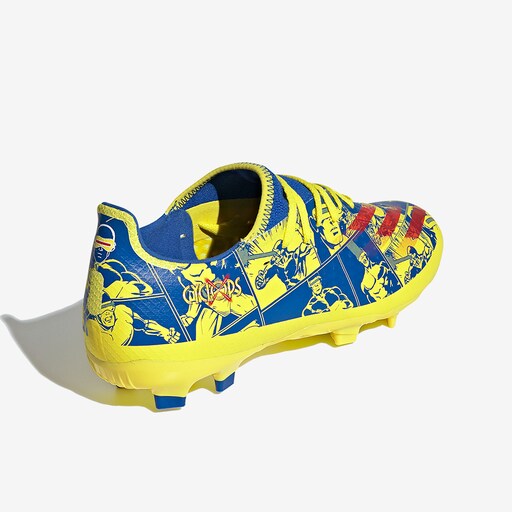 adidas X Ghosted .3 FG - Blue/Vivid Red/Bright Yellow image 4 |
