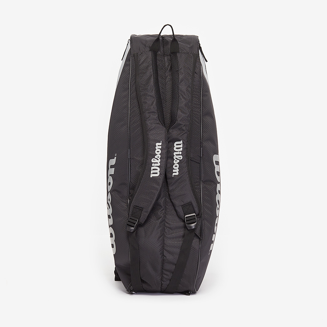 Wilson RF Team 6 Racket Bag - Black - Bags & Luggage