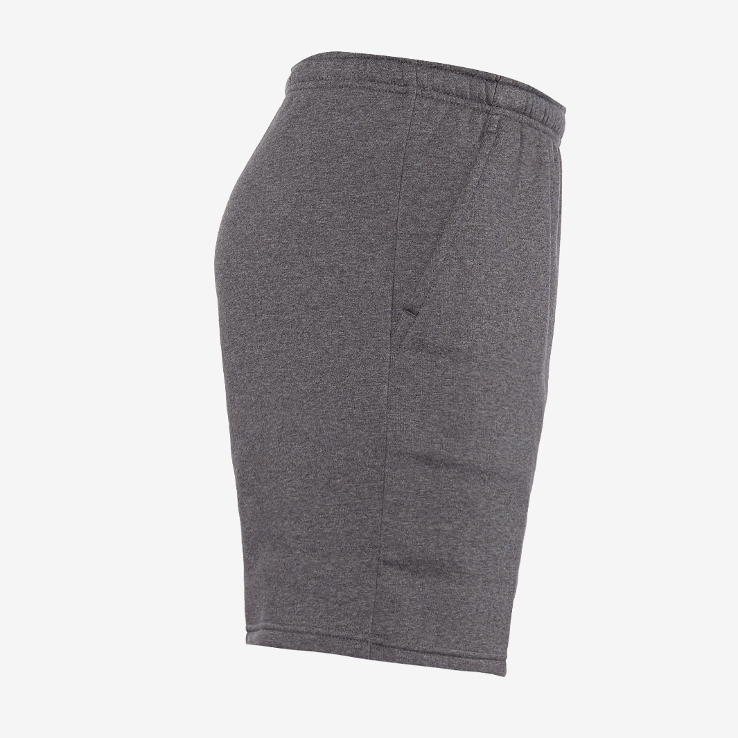 Nike Park 20 Fleeced Knit Short - Charcoal Heather/White - Mens ...