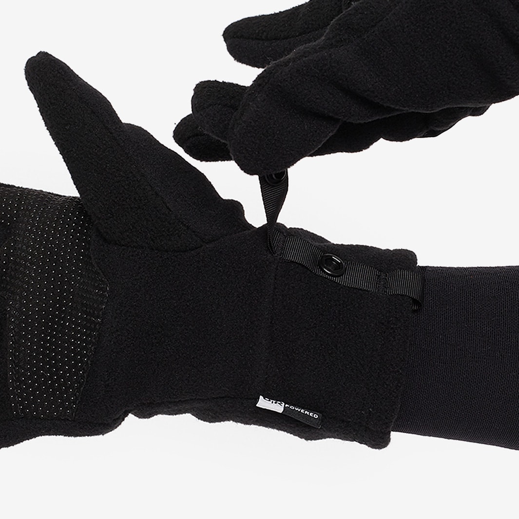 The North Face Denali Etip Glove TNF Black Gloves Mens Clothing
