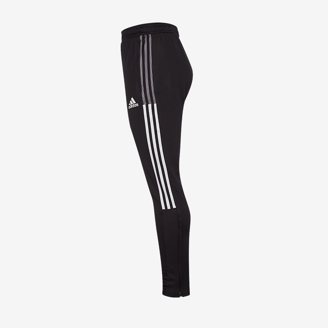 adidas Tiro 21 Track Pant - Black/White - Mens Soccer Teamwear