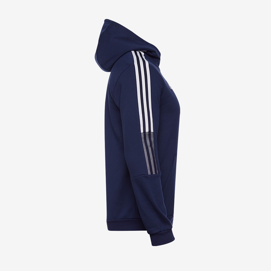 adidas Tiro 21 Sweat Hoodie - Team Navy Blue - Mens Football Teamwear ...